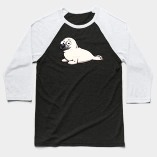 Cute Harp Seal Baseball T-Shirt